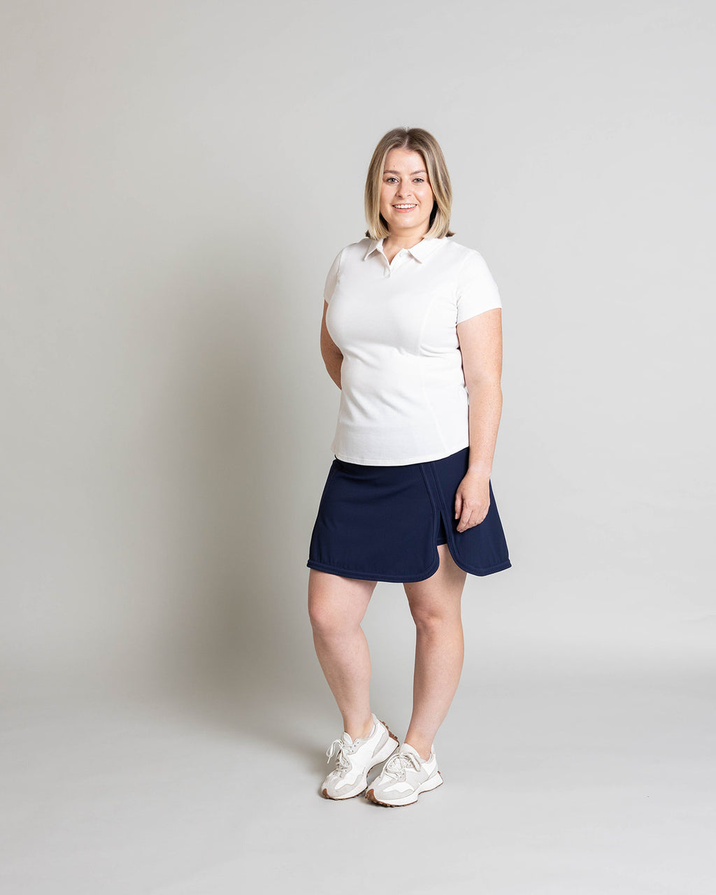 NAVY CORE SKORT