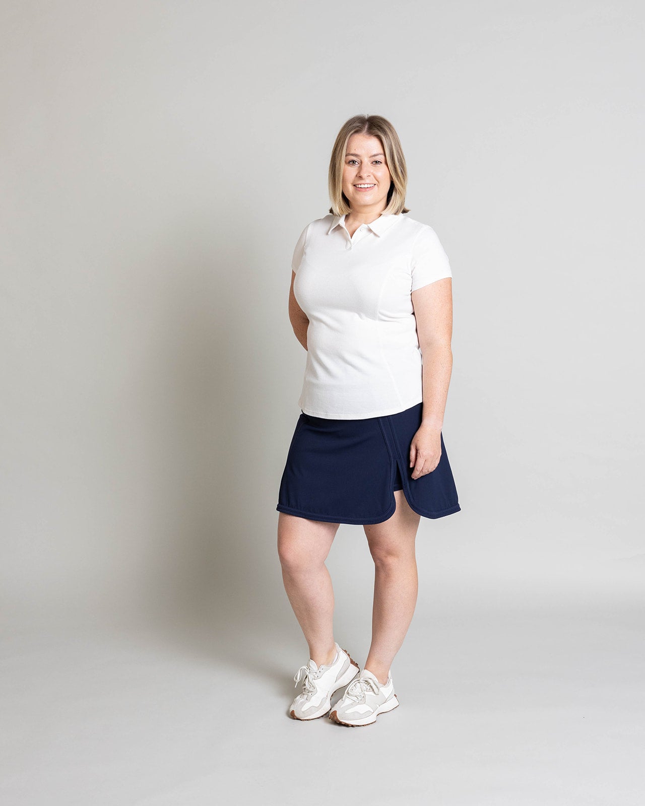 NAVY CORE SKORT