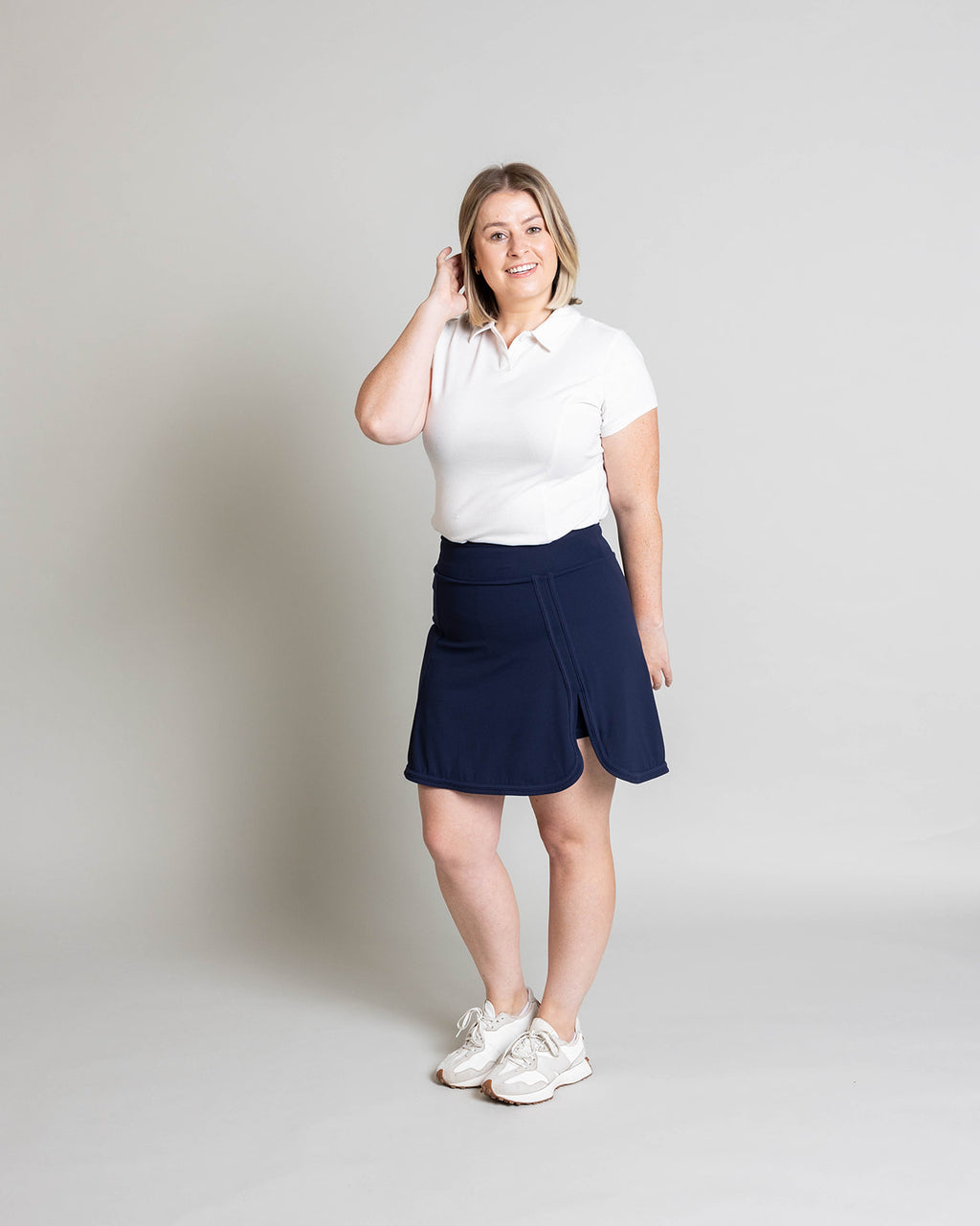 NAVY CORE SKORT