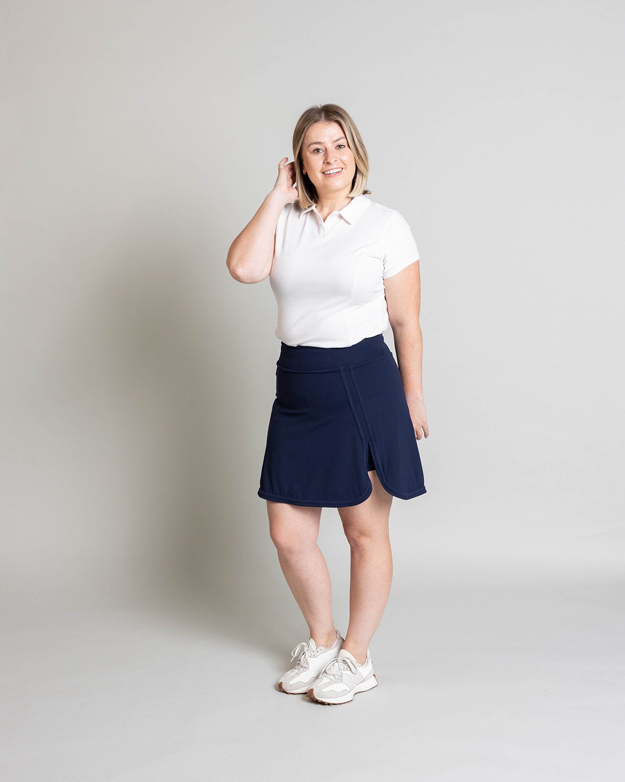 NAVY CORE SKORT